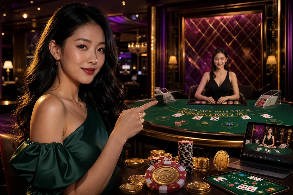 qr854 Casino meja live dealer langsung